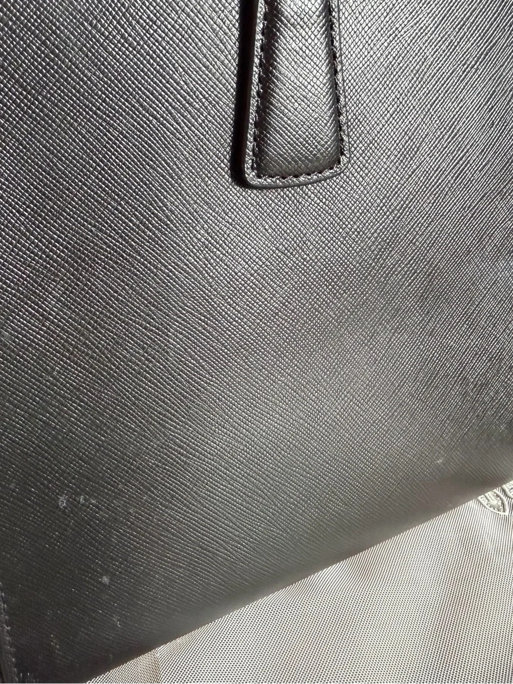 kate spade Black Perry Saffiano Leather Satchel with Detachable Strap